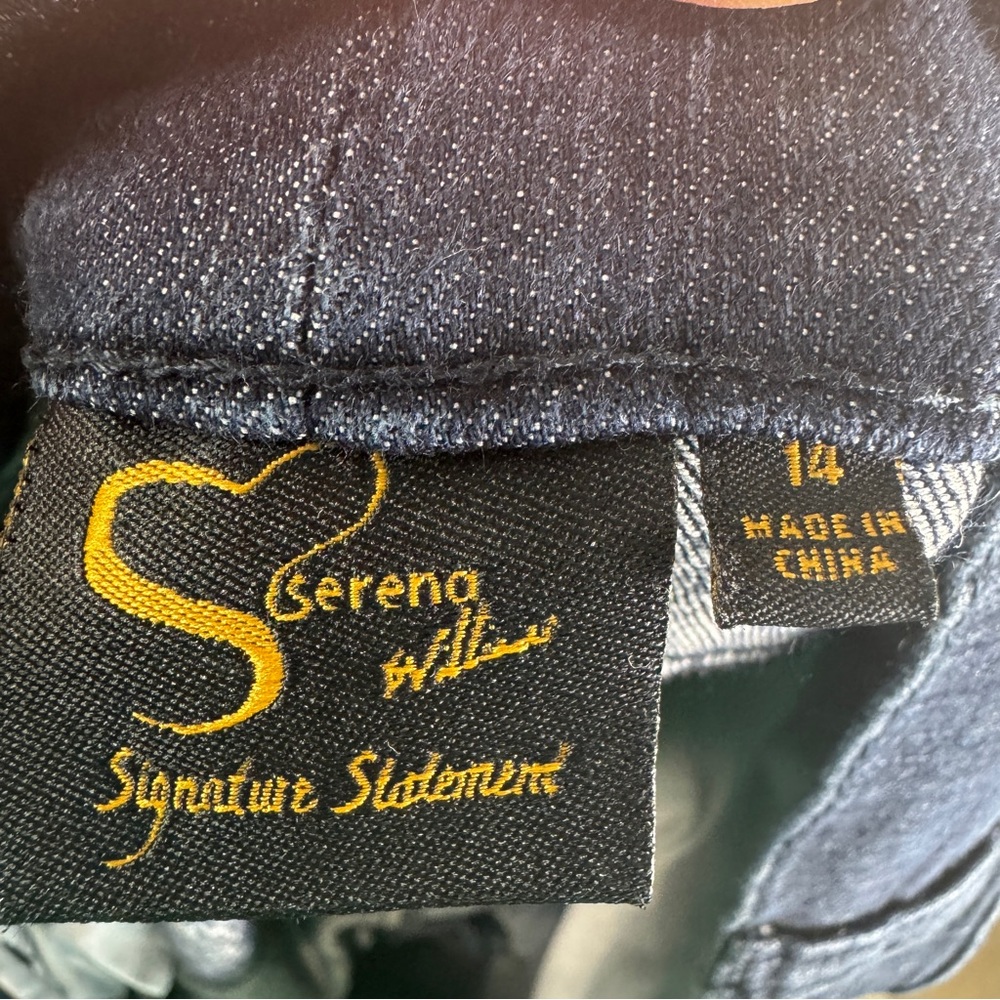 Lot of 2 Serena William's Signature Statement Stretch Jeans Women's Size 14 - Picture 8 of 13